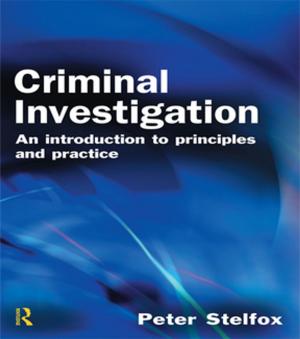 Cover of the book Criminal Investigation by Jean E. Howard, Phyllis Rackin