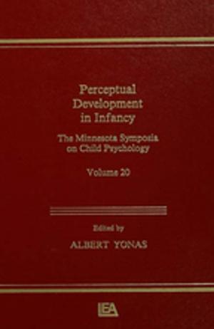 Cover of the book Perceptual Development in infancy by Kinga Olszewska