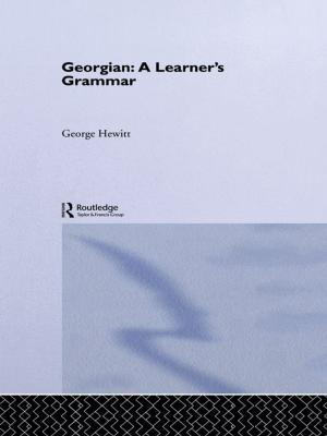 Book cover of Georgian: A Learner's Grammar