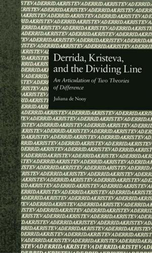 Cover of the book Derrida, Kristeva, and the Dividing Line by Dominique Schnapper