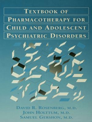 Book cover of Pocket Guide For The Textbook Of Pharmacotherapy For Child And Adolescent psychiatric disorders