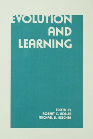 Cover of the book Evolution and Learning by F. Ellen Netting, Frank G. Williams