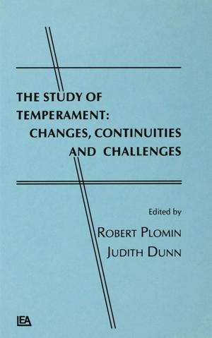 Cover of the book The Study of Temperament by Maurice D. Levi