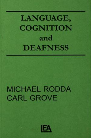 Cover of the book Language, Cognition, and Deafness by Franz Brentano