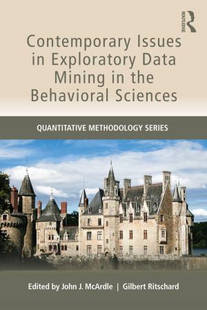 Cover of the book Contemporary Issues in Exploratory Data Mining in the Behavioral Sciences by Ruth Rentschler