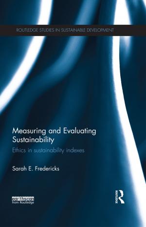Cover of the book Measuring and Evaluating Sustainability by Andrew Cain
