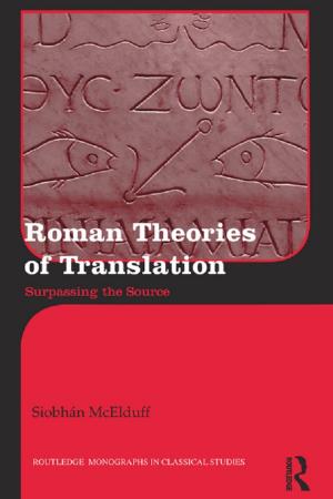 Cover of the book Roman Theories of Translation by G.J. Barker-Benfield