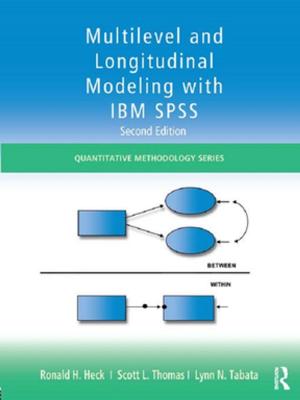 Cover of the book Multilevel and Longitudinal Modeling with IBM SPSS by Kathleen Gleeson