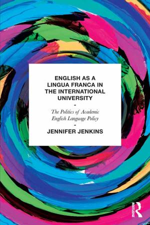 Book cover of English as a Lingua Franca in the International University