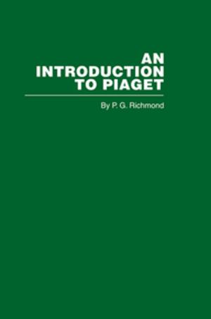 Book cover of Introduction to Piaget