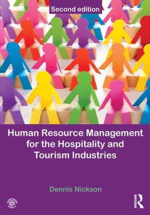 Cover of the book Human Resource Management for Hospitality, Tourism and Events by Christopher Walter