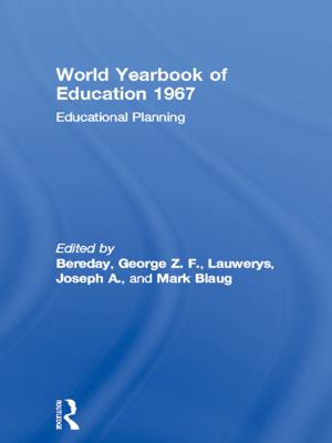 Cover of the book World Yearbook of Education 1967 by 