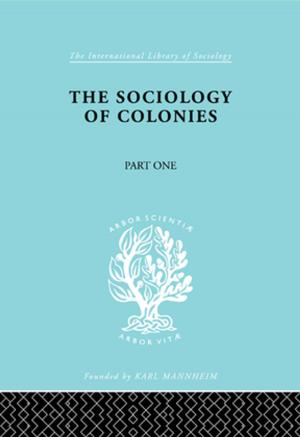Book cover of The Sociology of the Colonies [Part 1]