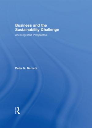 Cover of the book Business and the Sustainability Challenge by Vern L Bullough