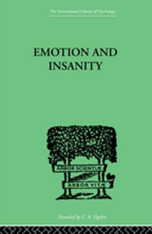 Book cover of Emotion and Insanity