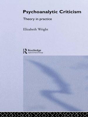 Cover of the book Psychoanalytic Criticism by 