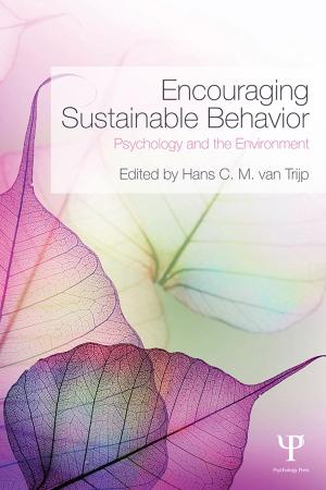 Cover of the book Encouraging Sustainable Behavior by Barnaby B. Barratt
