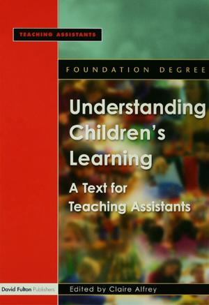 bigCover of the book Understanding Children's Learning by 