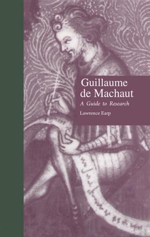 Book cover of Guillaume de Machaut