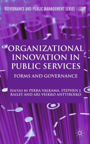 Cover of the book Organizational Innovation in Public Services by Julian Priestley, Nereo Peñalver García