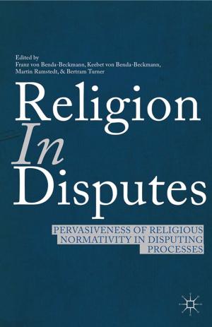 Cover of the book Religion in Disputes by 