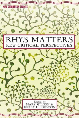 Cover of the book Rhys Matters by Valerie Barnes Lipscomb