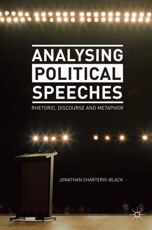 Cover of the book Analysing Political Speeches by Alistair Cole, Sophie Meunier, Vincent Tiberj