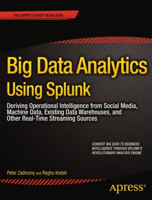 Cover of the book Big Data Analytics Using Splunk by Marc Rochkind