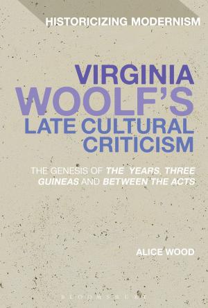 Book cover of Virginia Woolf's Late Cultural Criticism