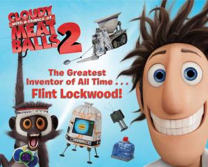 Cover of the book The Greatest Inventor of All Time . . . Flint Lockwood! by Elizabeth Dennis Barton, Charles M. Schulz