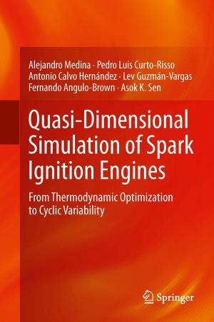 Cover of the book Quasi-Dimensional Simulation of Spark Ignition Engines by Kjeld Schmidt