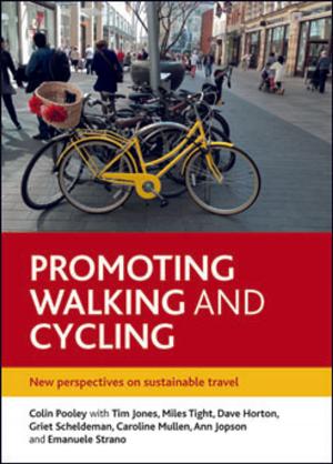 Book cover of Promoting walking and cycling