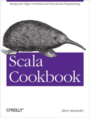 Cover of the book Scala Cookbook by Alasdair  Allan