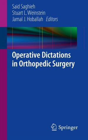 Cover of Operative Dictations in Orthopedic Surgery