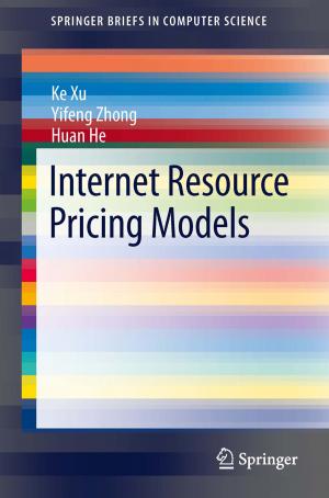 Cover of the book Internet Resource Pricing Models by David Wolpert, Paul Ampadu