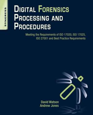 Cover of the book Digital Forensics Processing and Procedures by Trygve Tollefsbol