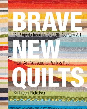 Book cover of Brave New Quilts