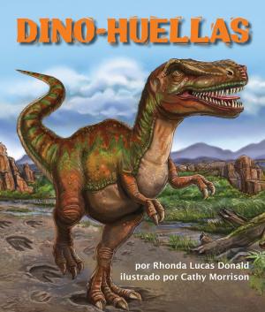 Book cover of Dino-huellas