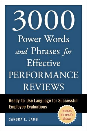Cover of the book 3000 Power Words and Phrases for Effective Performance Reviews by Bob Junke