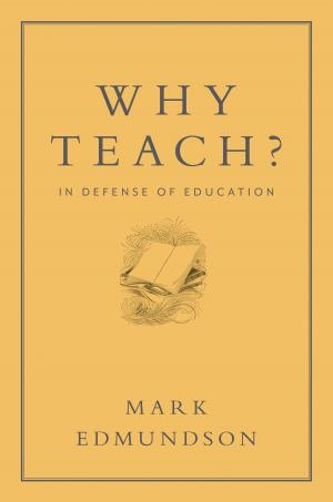 Cover of the book Why Teach? by Professor Mark S. Morrisson