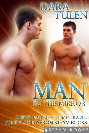 Cover of the book Man in the Mirror - A Sexy M/M Sci-Fi Time Travel Short Story from Steam Books by Misty Springfield, Steam Books
