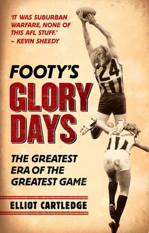 Cover of the book Footys Glory Days by James Halliday