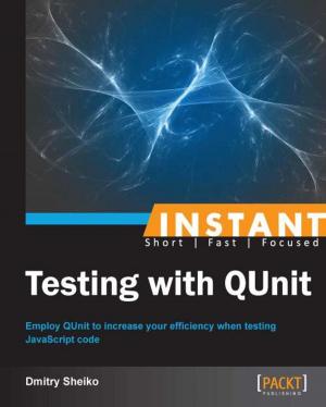 Cover of the book Instant Testing with QUnit by Glenn Devey