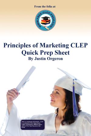 Book cover of Principles of Marketing CLEP Quick Prep Sheet