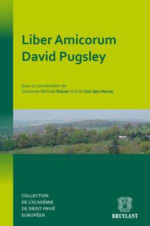 Cover of the book Mélanges en l'honneur de David Pugsley by Jacques Pertek