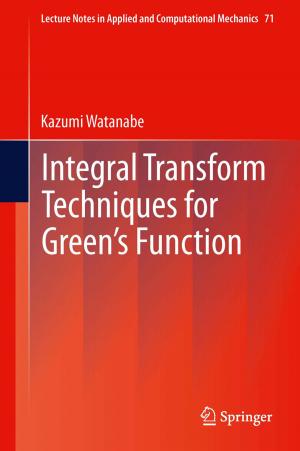 Cover of the book Integral Transform Techniques for Green's Function by Agata Klimczak-Pawlak