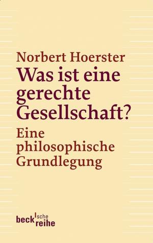 Cover of the book Was ist eine gerechte Gesellschaft? by Jan Assmann
