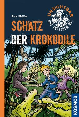 Book cover of Unsichtbar und trotzdem da!, 6, Schatz der Krokodile