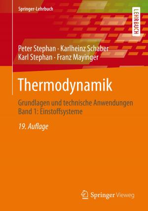 Cover of the book Thermodynamik by Helmut Münstedt, Friedrich Rudolf Schwarzl