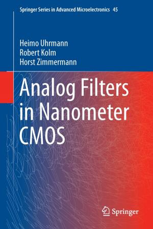 Cover of the book Analog Filters in Nanometer CMOS by J. Christian Lang